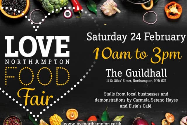 The Love Northampton Food Fair will take place at the Guildhall onSaturday, 24 Februaryfrom10am to 3pm.Entry is free.