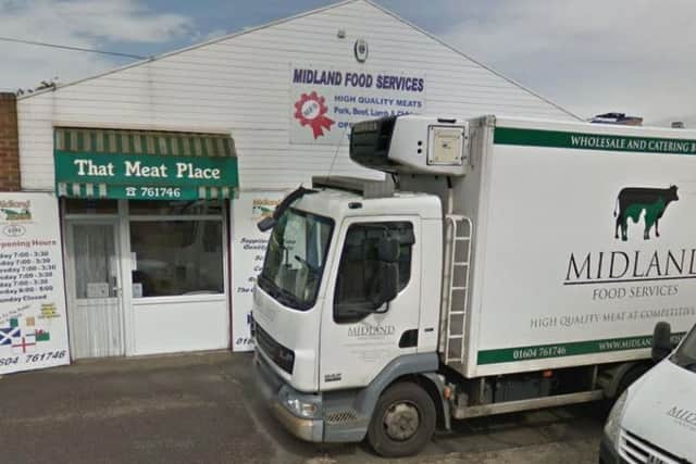 A mouse infestation was found at Midland Food Services.