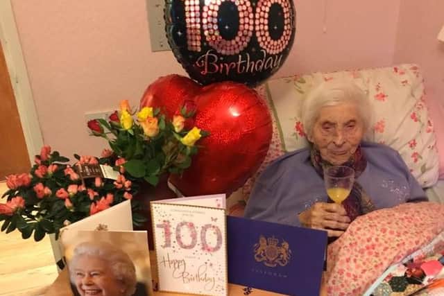 Majorie Wills celebrated her 100th birthday on February 8 this year.