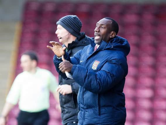 POINT GAINED: Jimmy Floyd Hasselbaink was pleased with his side's response following their defeat to Gillingham on Tuesday. Picture by Kirsty Edmonds