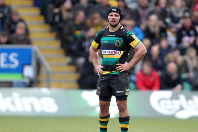 Heinrich Brssow started for Saints against London Irish (picture: Sharon Lucey)