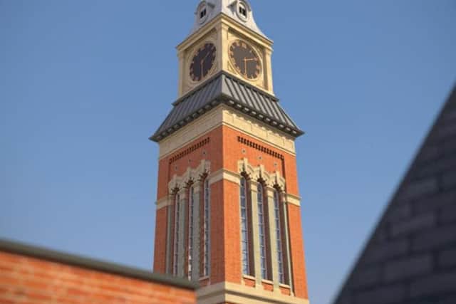 The St Crispins psychiatric hospital site, host to the clock tower (pictured), closed in 1995 and was then the subject of a number of large-scale plans.