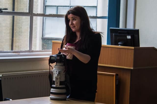 Chron sports photographer Kirsty Edmonds