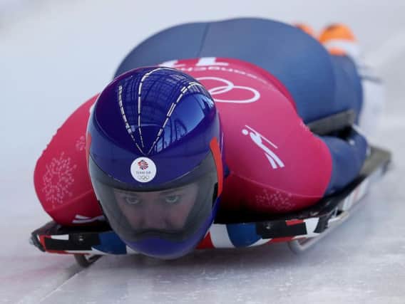Lizzy Yarnold successfully defended her Olympic skeleton title last week. (Picture: David Davies/PA Wire)
