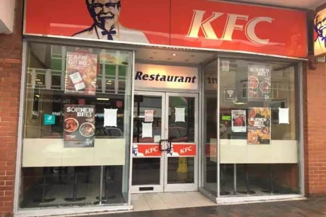 KFC in Abington Street is open today (Wednesday)