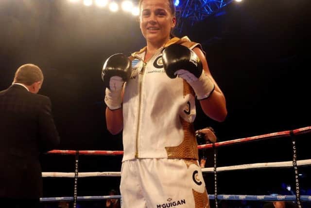 Chantelle Cameron was crowned as the World IBO Lightweight title champion in 2017. (File picture).
