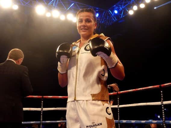 Chantelle Cameron was crowned as the World IBO Lightweight title champion in 2017. (File picture).