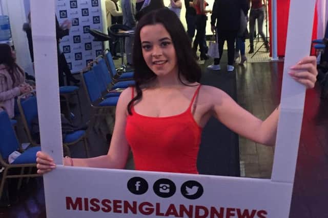 Brook Louise Page has her eyes on the Miss England title and is raising money for charity.