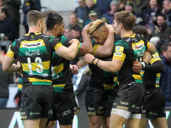 Luther Burrell provided two try assists in the win against London Irish last Saturday (picture: Sharon Lucey)