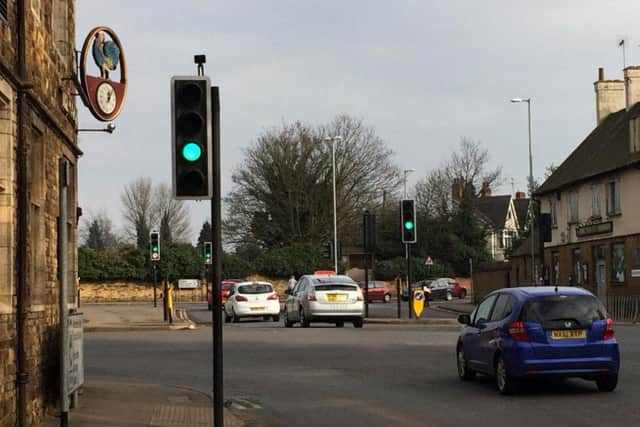 By making this single traffic light stay red for "two or three seconds" more, Philip says the junction could be made much safer.