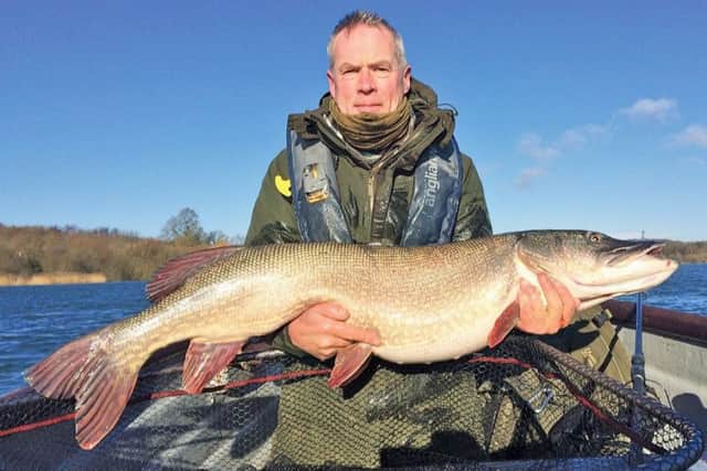 THE county's biggest pike this year? Patric Kyte with Ravensthorpe 33-4