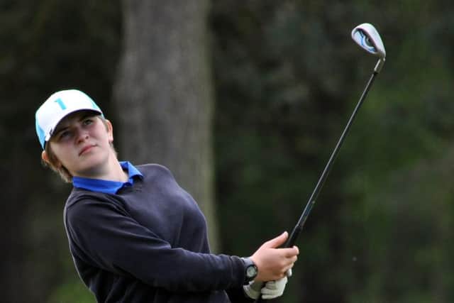 Baylie Pyke triumphed in the ladies February Midweek Medal at Overstone Park