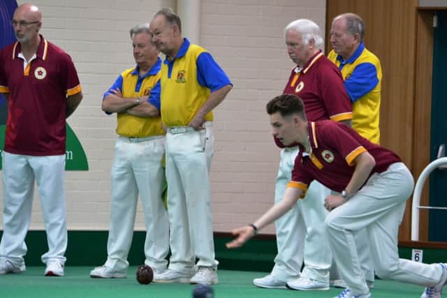 Action from Northants Men's Midland Counties win over Bedfordshire