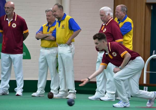 Action from Northants Men's Midland Counties win over Bedfordshire