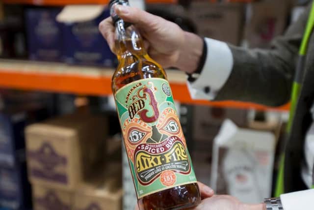 LWCs Tiki Fire cognac is 75 per cent in volume.