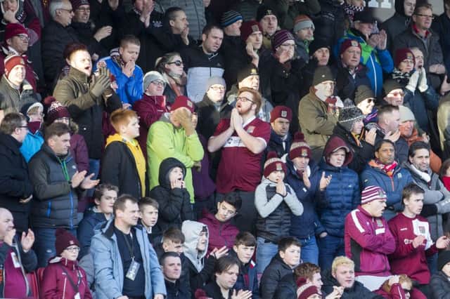 FRUSTRATED: Cobblers fans have seen their team win just four of their past 14 home games at Sixfields. Pictures: Kirsty Edmonds