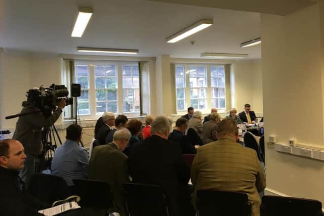 The cabinet meeting yesterday saw a raft of emergency cuts approved. They will be ratifies at the full council meeting today.