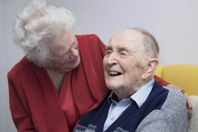 Penny and Les celebrate 25 years of marriage. (Picture: Kirsty Edmonds)