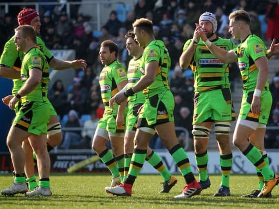 Saints came so close to victory at Sandy Park last Saturday (picture: Sharon Lucey)