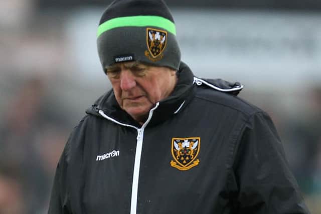 Alan Gaffney was pulling no punches in his assessment of Saints' first-half performance against Sale (picture: Sharon Lucey)