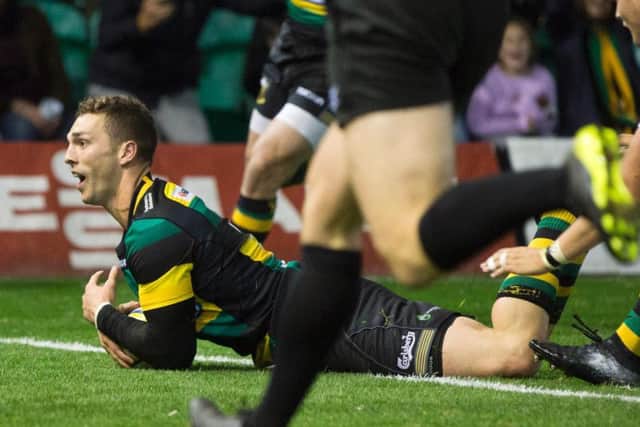 George North did not feature for Saints against Sale Sharks