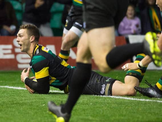 George North did not feature for Saints against Sale Sharks