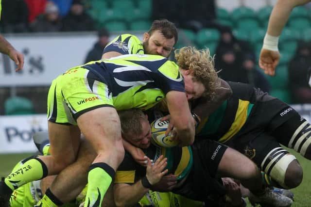 Mike Haywood did his best to drive his team on