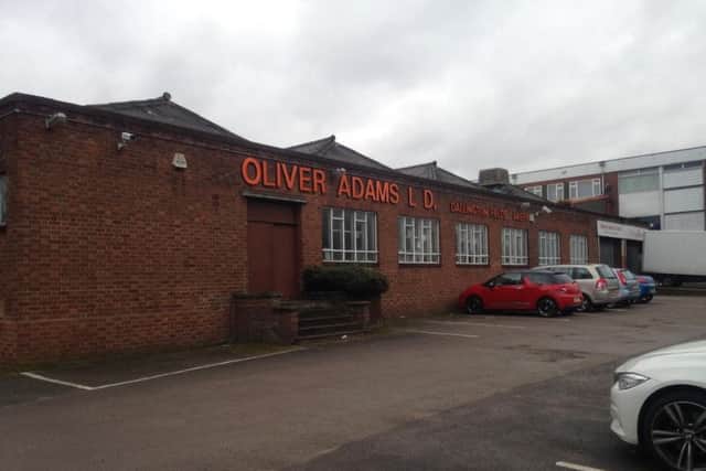 The Oliver Adams bakery in Gladstone Road is to be demolished.