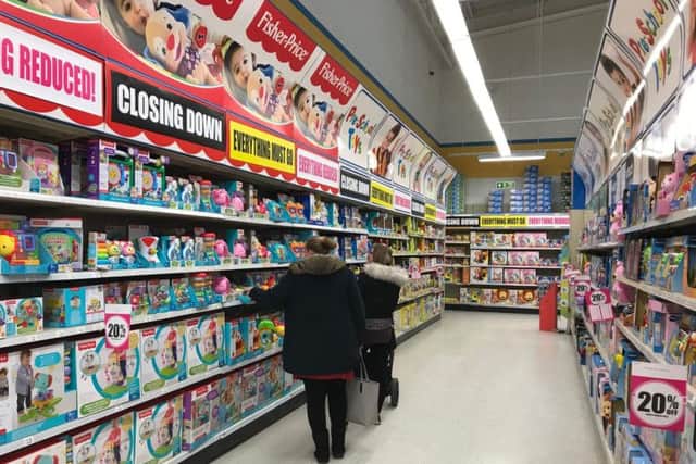 Toys R Us closing-down sale