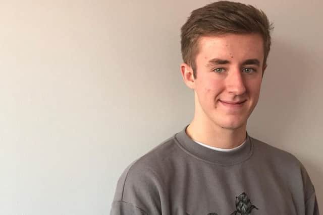 The 18-year-old student from Daventry learnt first aid as part of his Public Services course.