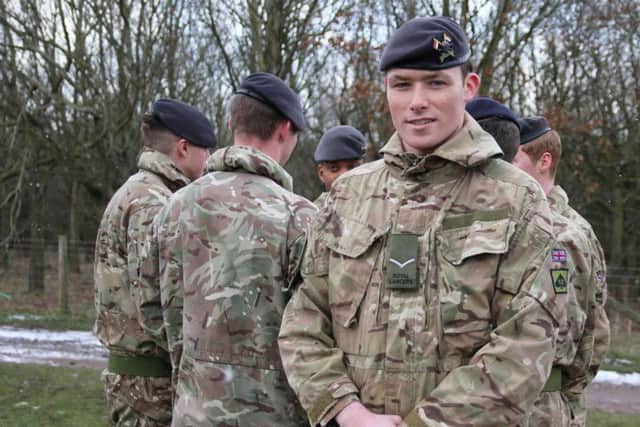 He will be deployed later this month.