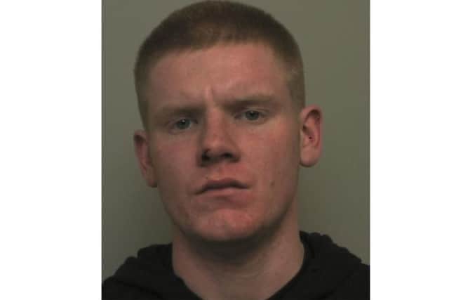 Anthony Monk, 25, was handed a 12-month suspended sentence and a driving ban for careless driving.