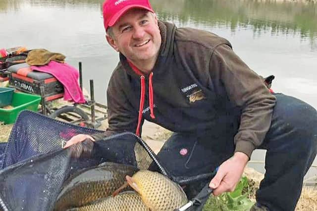 Phil Ringer enjoyed some warmer weather in Spain