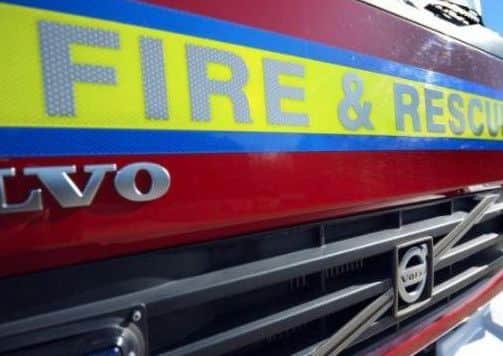 Firefighters were called to Billing Road.