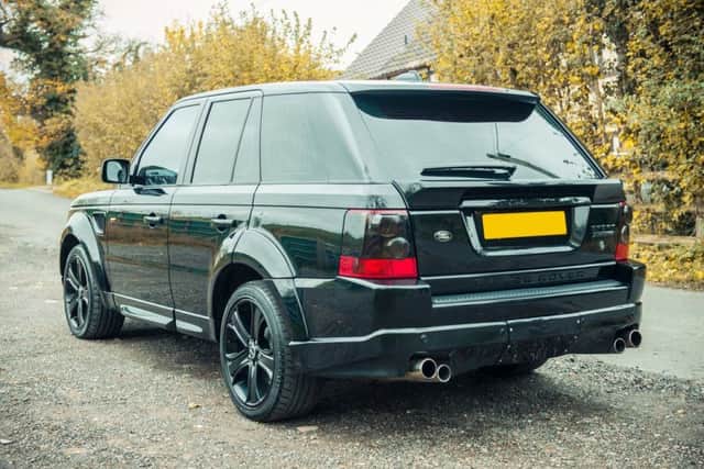 A one-off Range Rover Sport built for David Beckham is set to sell for Â£32,000
