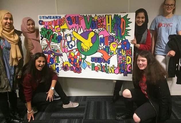 Young Healthwatch Northamptonshire volunteers