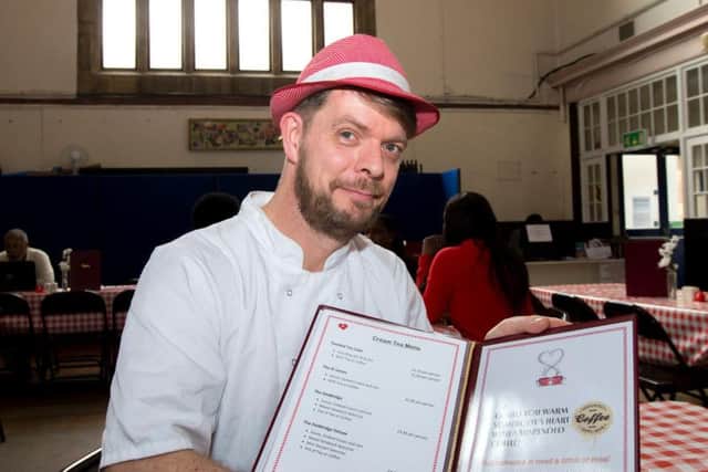 He has been cooking at the Doddridge Centre for two years and helps many people who struggle to feed themselves.
