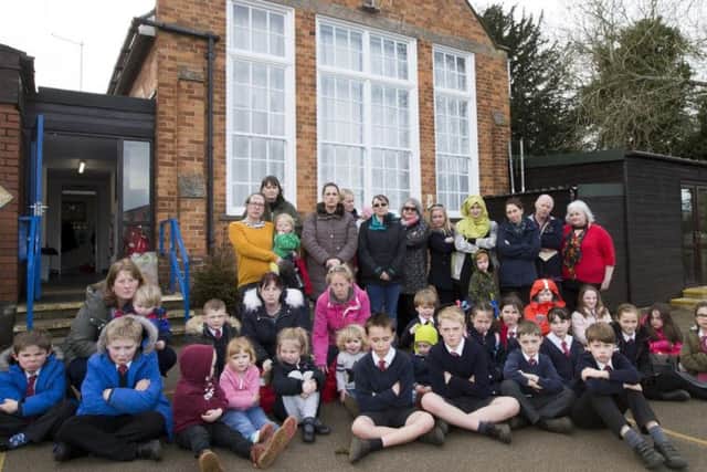 Parents and children say they will be devastated if Great Creaton Primary School closes.