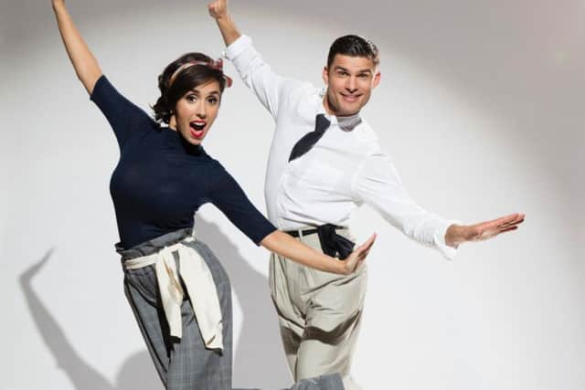 Janette Manrara and Aljaz skorjanec