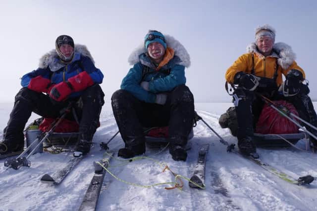 Scott Gilmour, Michael Stevenson and Rob Trigwell. (Photo: Scott Gilmour)