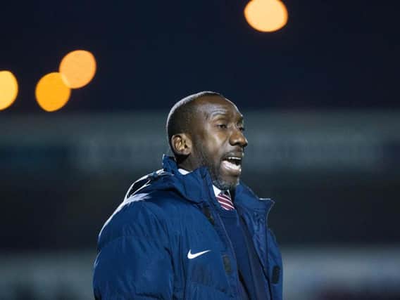 REFRESHING: Hasselbaink was much happier with his side's efforts on Tuesday compared to Saturday's defeat against Rotherham. Picture: Kirsty Edmonds
