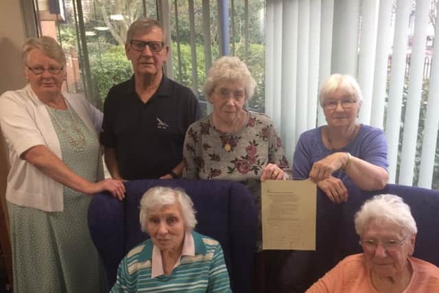 Fed up residents at Simon De Senlis have signed a list of problems they want fixed at their home.