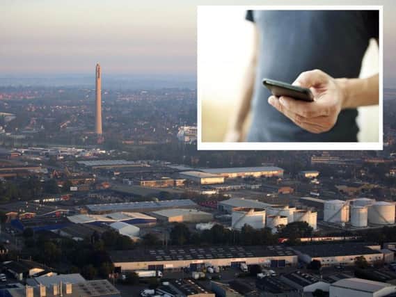 The hunt is on to find and flag up Northampton's mobile phone "not spots".