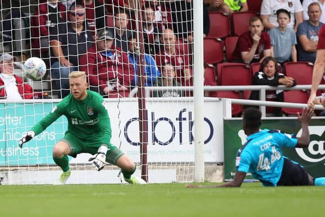 Devante Cole scored the decisive goal when these two met back in August.
