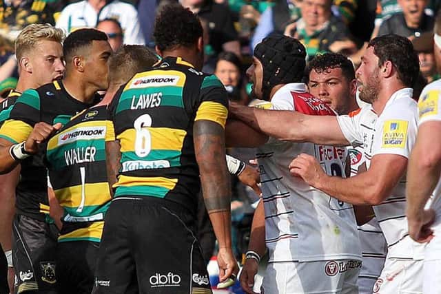 Dom Barrow (right) is joining Saints this summer (picture: Sharon Lucey)