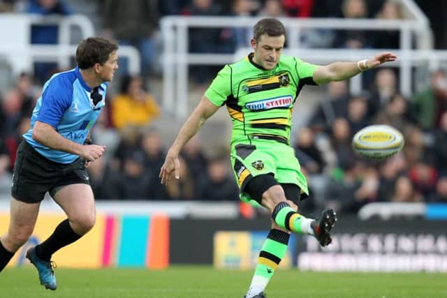 Stephen Myler started for Saints, a day after his summer departure was confirmed