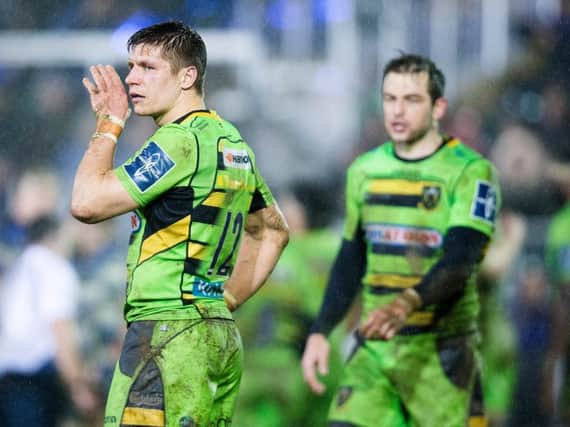 Piers Francis has started the past two matches at inside centre, with Stephen Myler at fly-half (picture: Kirsty Edmonds)