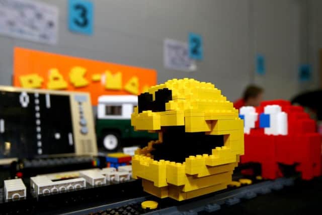 Pac-Man, the Greyfriars Bus Station and the Cobblers Stadium were just some of the creations on display.