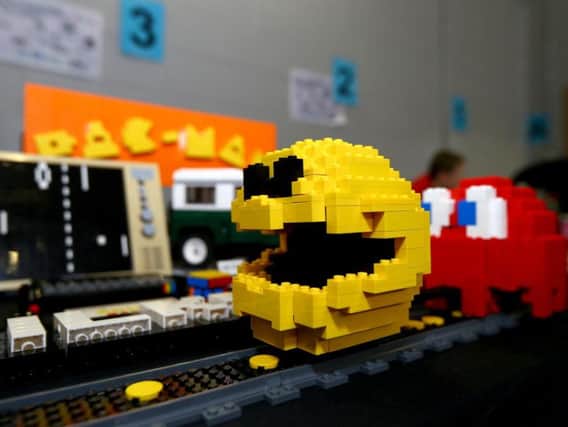 Pac-Man, the Greyfriars Bus Station and the Cobblers Stadium were just some of the creations on display.