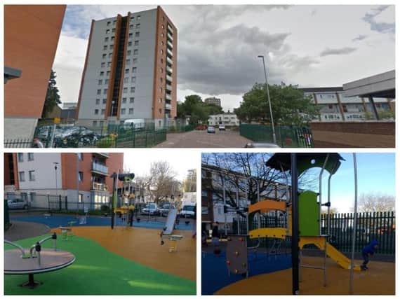 A new 3,000 playset has been installed in Crispin Street, in Spring Boroughs.